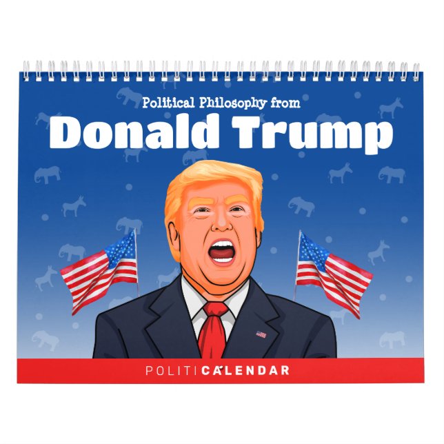 Donald Trump Politiskt humor Calendar Kalender (Omslag)