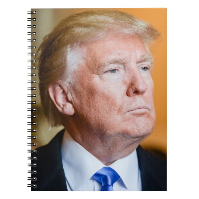 Donald Trump Porträtt Anteckningsbok (Framsidan)