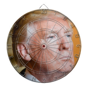 Donald Trump Porträtt Darttavla
