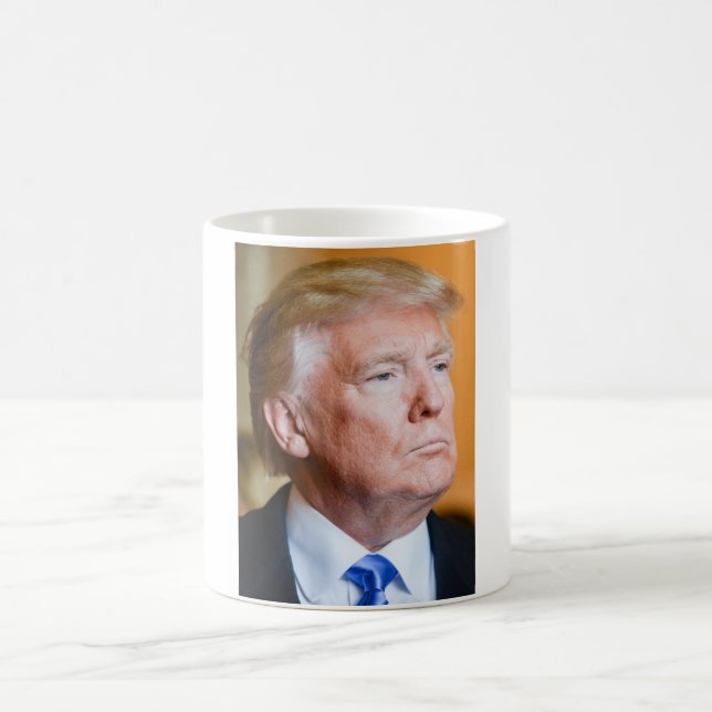 Donald Trump Porträtt Kaffemugg (Center)