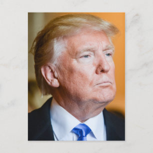 Donald Trump Porträtt Vykort