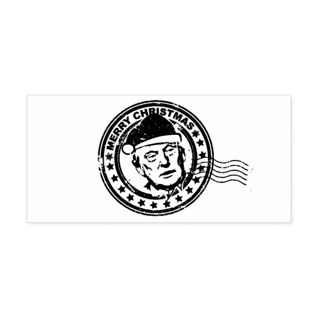 Donald Trump Postal Mail Art Självfärgande Stämpel (Design)