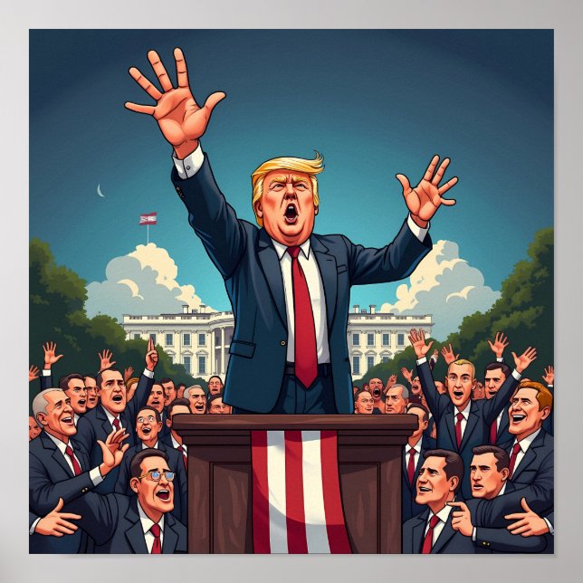 Donald Trump Poster (Framsidan)