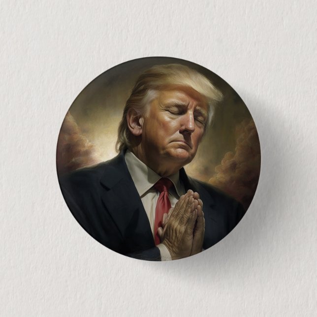 Donald Trump Pray for America Knapp (Framsida)