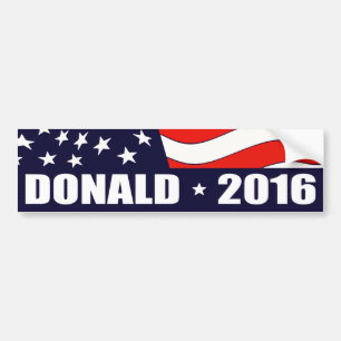 Donald Trump president 2016 Bildekal