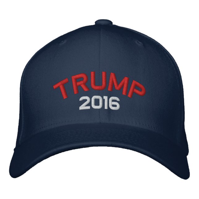 Donald Trump President 2016 Broderad Keps (Framsida)