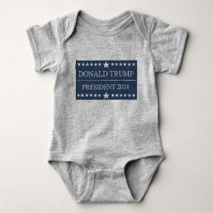 Donald Trump President 2024 Bold Blue T Shirt