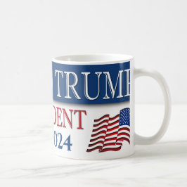 Donald Trump President 2024 Kaffemugg