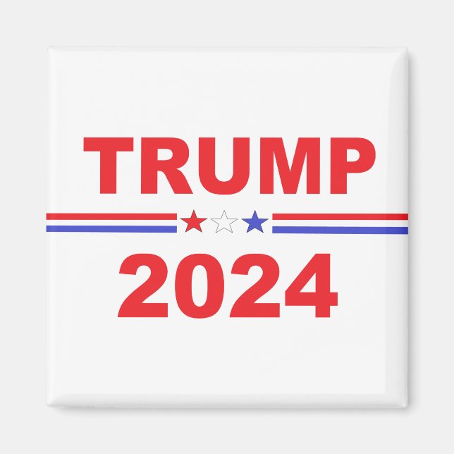 Donald Trump President 2024 Magnet (Framsidan)
