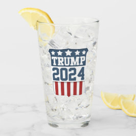 Donald Trump President 2024 Shield Glaskopp