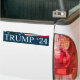 Donald Trump President 24 Bumper Sticker Bildekal (On Truck)