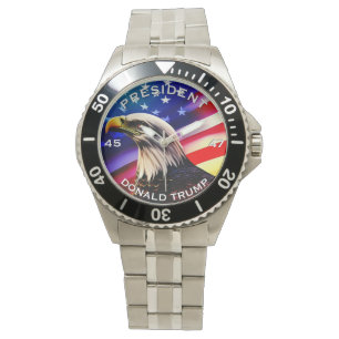Donald Trump President Eagle Armbandsur
