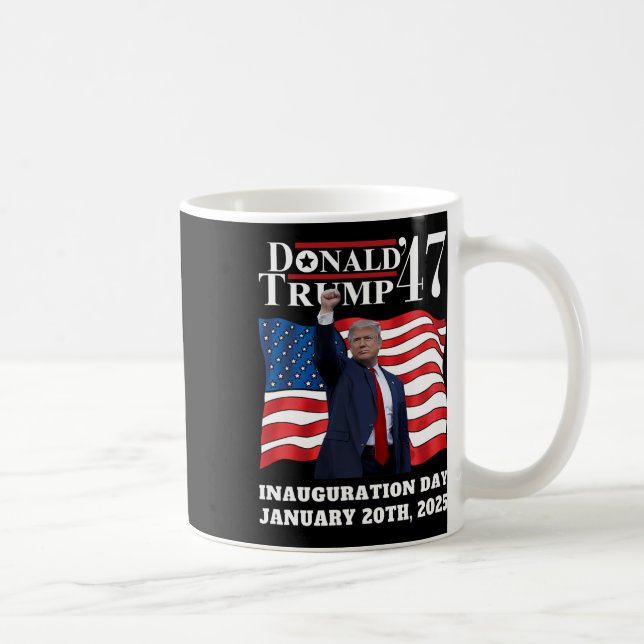 Donald Trump President Inauguration Day 2025 Victo Kaffemugg (Höger)