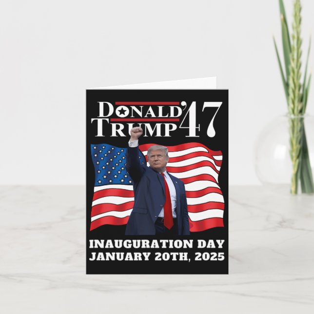 Donald Trump President Inauguration Day 2025 Victo Kort (Framsida)