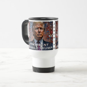 Donald Trump President Modern Porträtt Resemugg