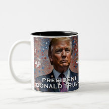 Donald Trump President Modern Porträtt