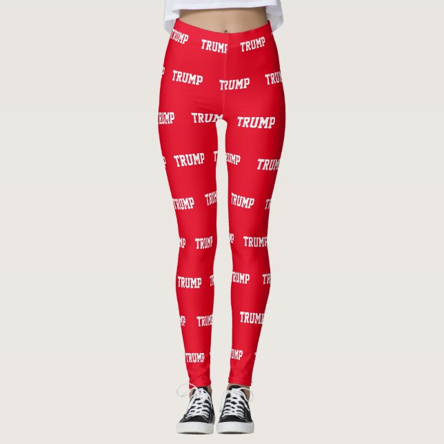 Donald Trump president röd republikan Leggings (Framsida)