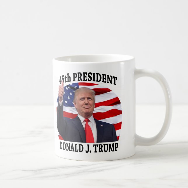 DONALD TRUMP PRESIDENTMUGG KAFFEMUGG (Höger)