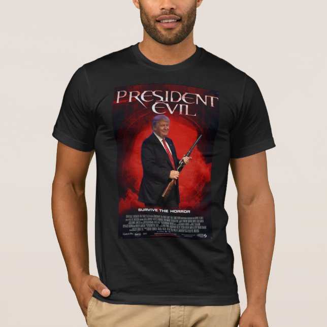 Donald Trump presidentondska T Shirt (Framsida)