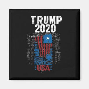 Donald Trump presidentvalet republikansk supporter Magnet
