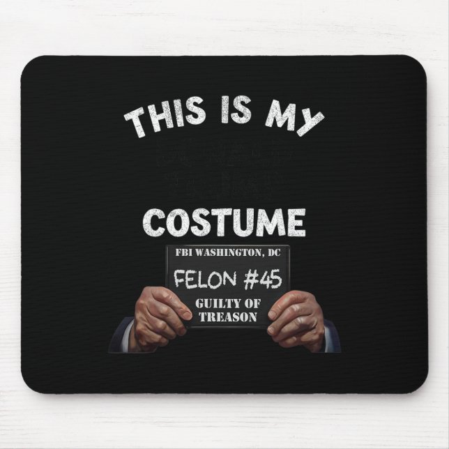 Donald Trump Prison Halloween Costume Musmatta (Framsidan)