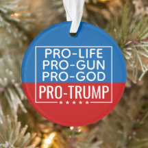 Donald Trump Pro-Life Pro-Gun Pro-God Pro-Trump