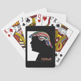 Donald Trump Psychedelic Combover kort Casinokort