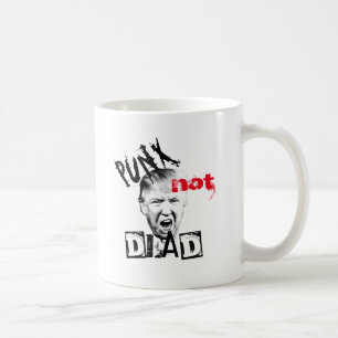 DONALD TRUMP - PUNX ÄR INTE DÖD! KAFFEMUGG