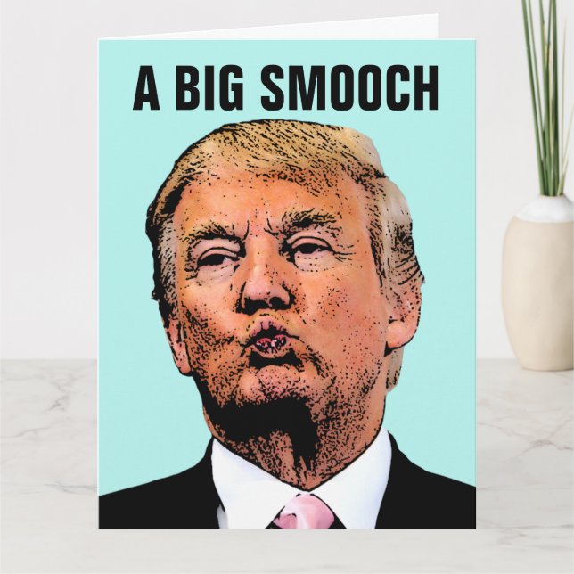 DONALD TRUMP PUSS FADERNSDAGSKORT KORT (Framsida)