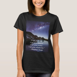 Donald Trump Quote Retribution Women's T-Shirt