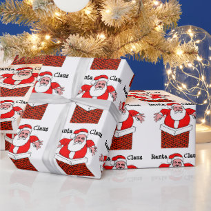 Donald Trump Ranta Claus Wrapping Papper Presentpapper
