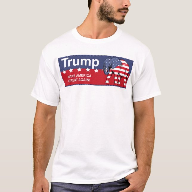 Donald Trump republikan 2016 Tröja (Framsida)
