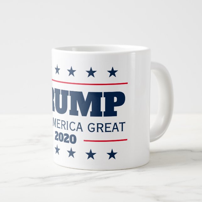 Donald Trump republikan Bevara Amerika Stort Jumbo Mugg (Framsida höger)