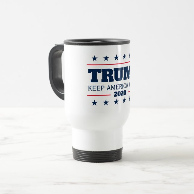 Donald Trump republikan Bevara Amerika Stort Resemugg (Framsida vänster)