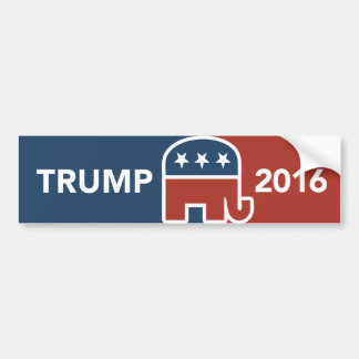 Donald Trump republikansk elefantbildekal Bildekal