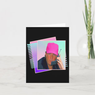 Donald Trump Retro 80s 90s-grafik Kort