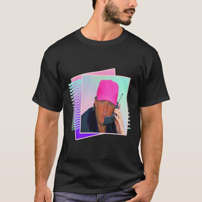 Donald Trump Retro 80s 90s-grafik T Shirt (Framsida)