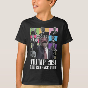 Donald Trump Revenge Tour 2024 För manar och Wom T Shirt