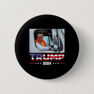 Donald Trump Rides i Sopor Lastbil 1 Knapp