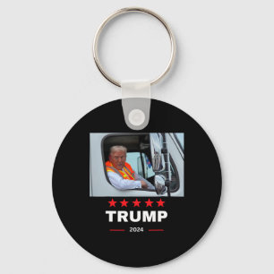 Donald Trump Rides i Sopor Lastbil 2 Nyckelring