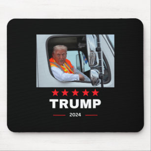 Donald Trump Rides i Sopor Lastbil Musmatta
