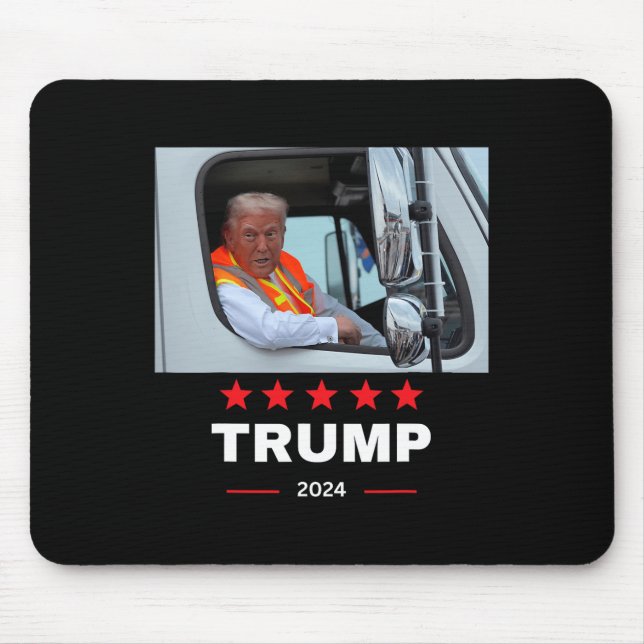 Donald Trump Rides i Sopor Lastbil Musmatta (Framsidan)