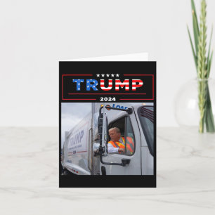 Donald Trump Rides in Sopor Lastbil Shirt Sopor Kort