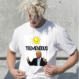 DONALD TRUMP ROLIGA SUPERBA T-SHIRTAR T SHIRT