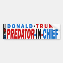 Donald Trump rovdjur i chef