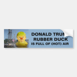 Donald Trump Rubber Gult Anka Bumper Sticker Bildekal