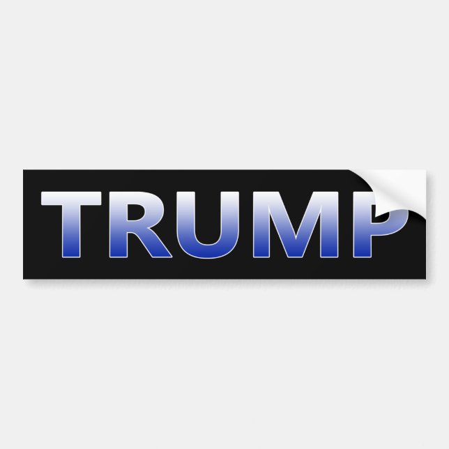 DONALD TRUMP SÄTTA EN KLOCKA PÅ bildekalet - kall Bildekal (Framsidan)