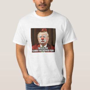 DONALD TRUMP SCARY CLOWN TRÖJA