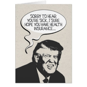 Donald Trump sjukförsäkringFå-Brunn kort