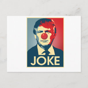 Donald Trump SKÄMT -- Anti-Trump 2016 - Vykort